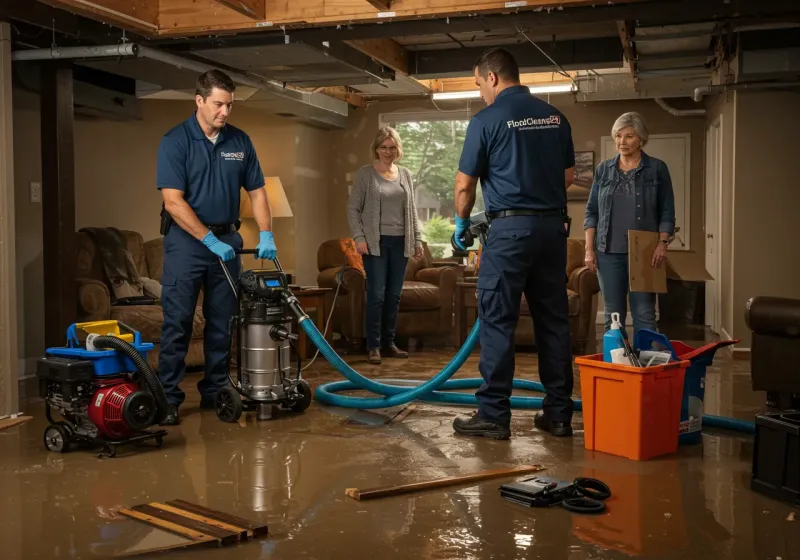 Basement Water Extraction and Removal Techniques process in Charlestown, IN